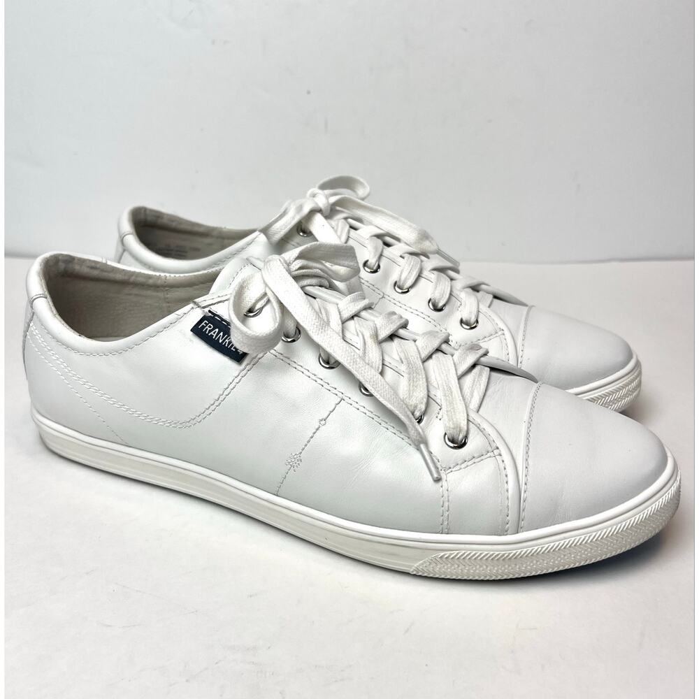 FRANKIE4 Nat II Women's White Leather Sneakers Size 12